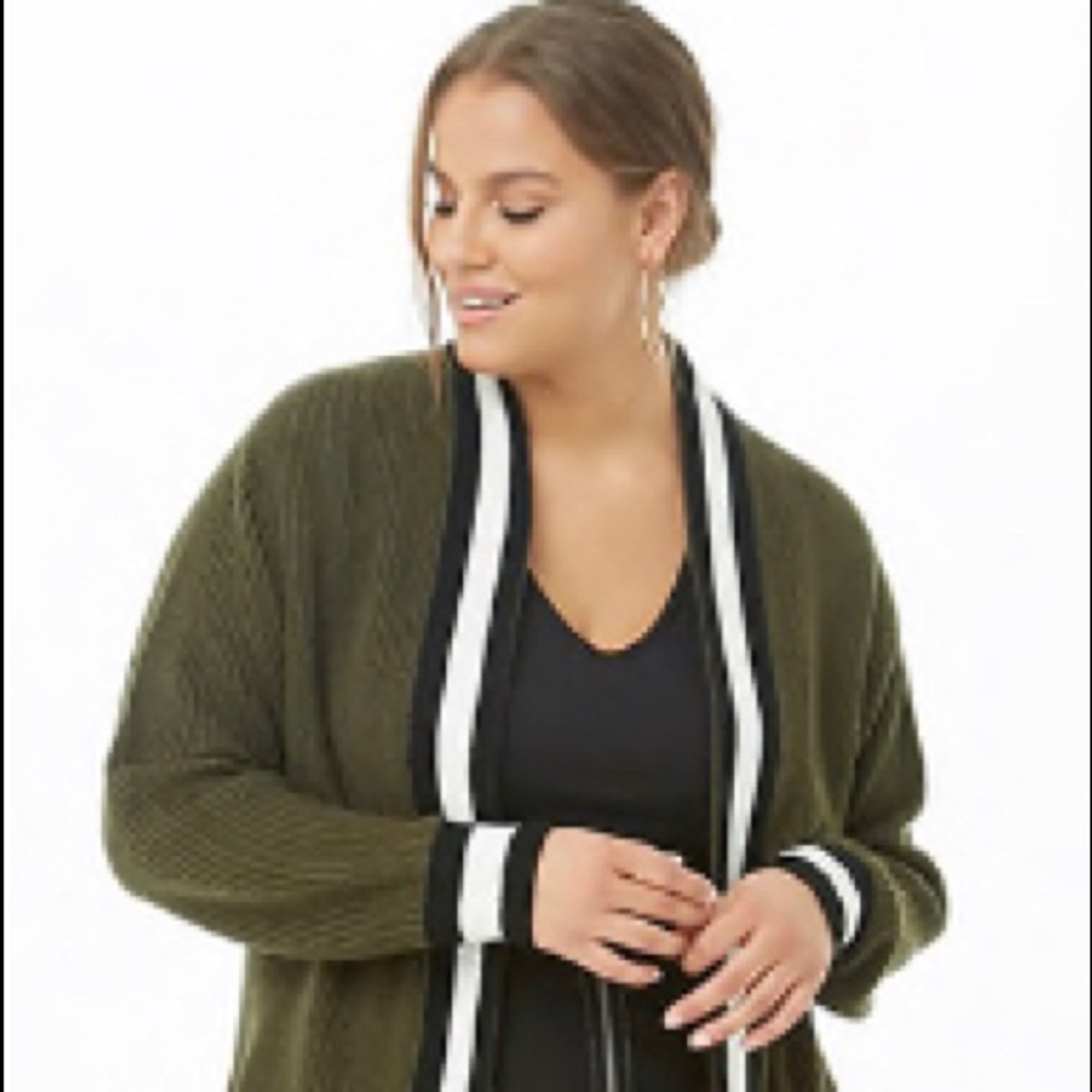 Forever 21 plus long cardigan
